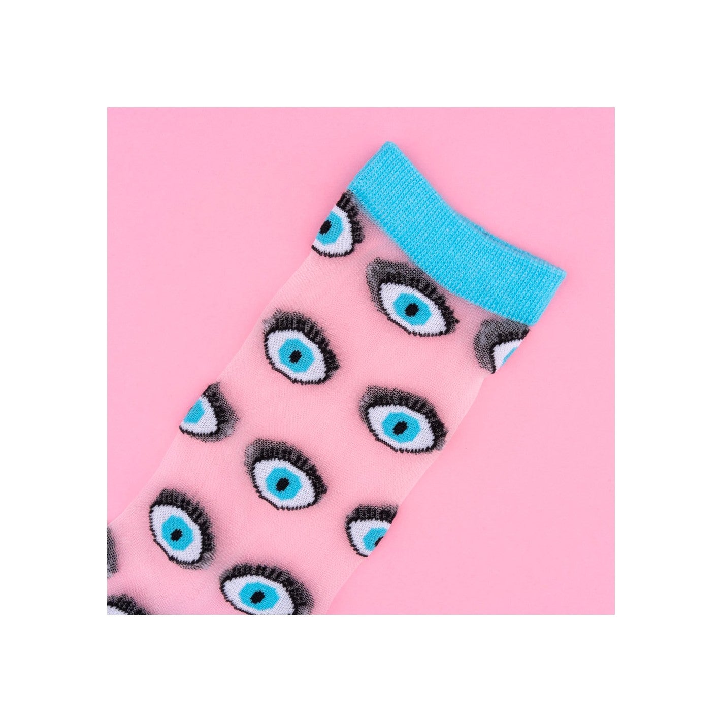 Blue Eye Sheer Socks