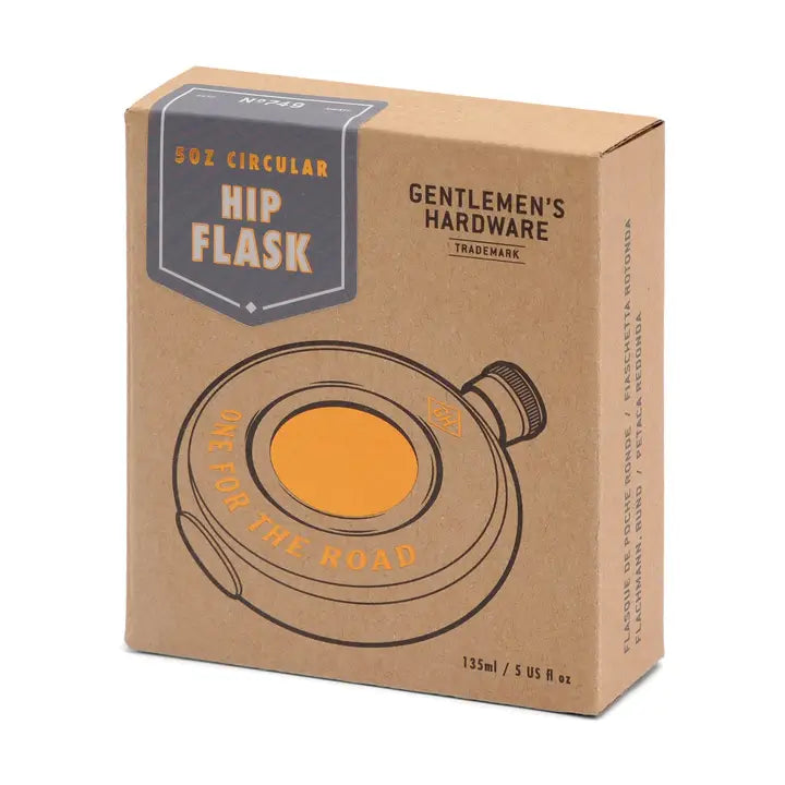Round Hip Flask