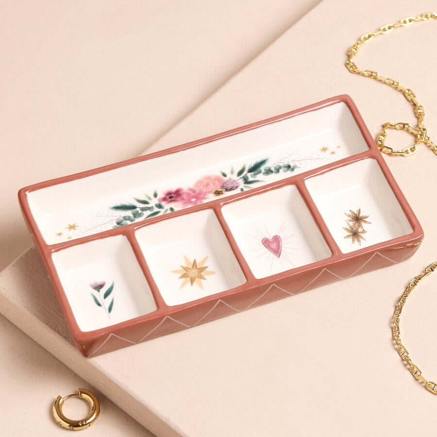 Floral Trinket Tray