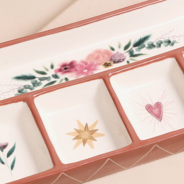 Floral Trinket Tray