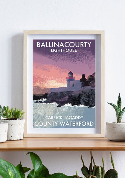 Roger O Reilly Ballinacourty Lighthouse Print