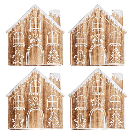 Gingerbread House (Set of 4)