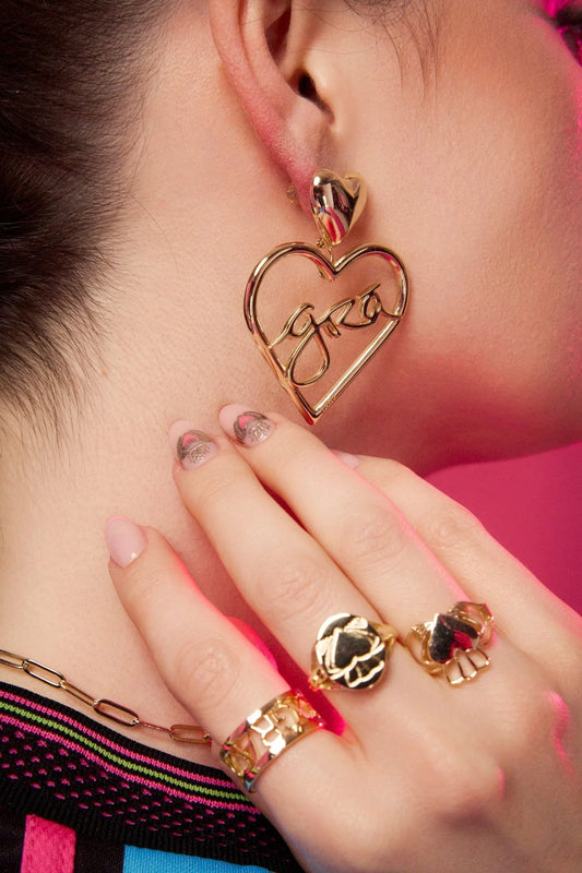 Grá Croí Earrings - DKMV