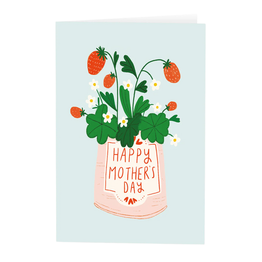 Happy Mother's Day Strawberry Plant - Ohh Deer Card