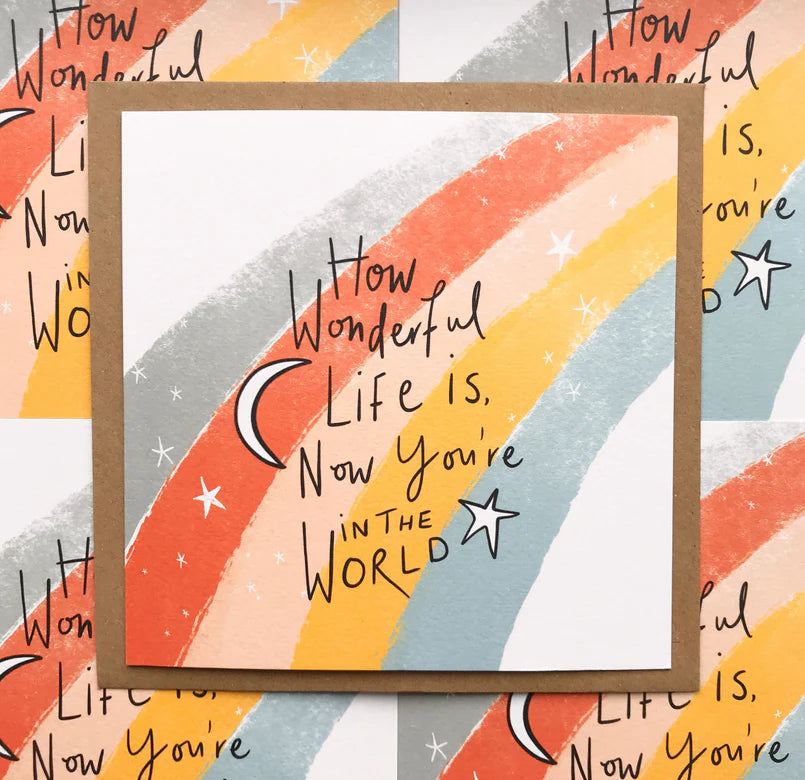 How Wonderful Life Is Card