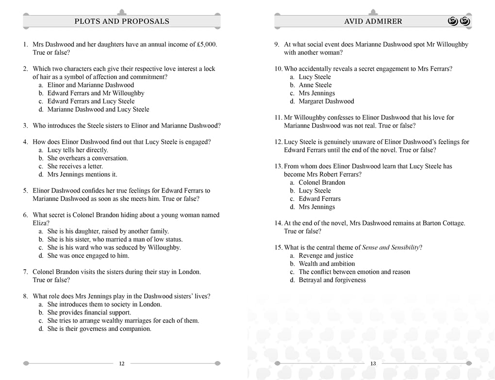 The Ultimate Jane Austen Quiz Book