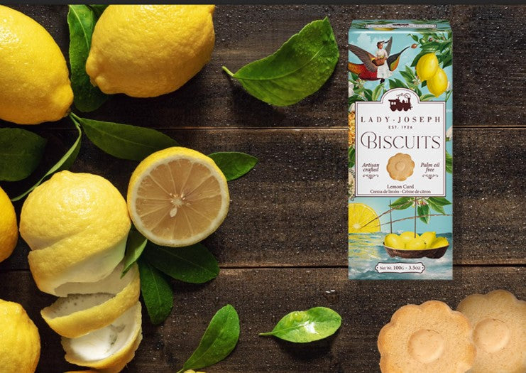 Lemon Curd Biscuits