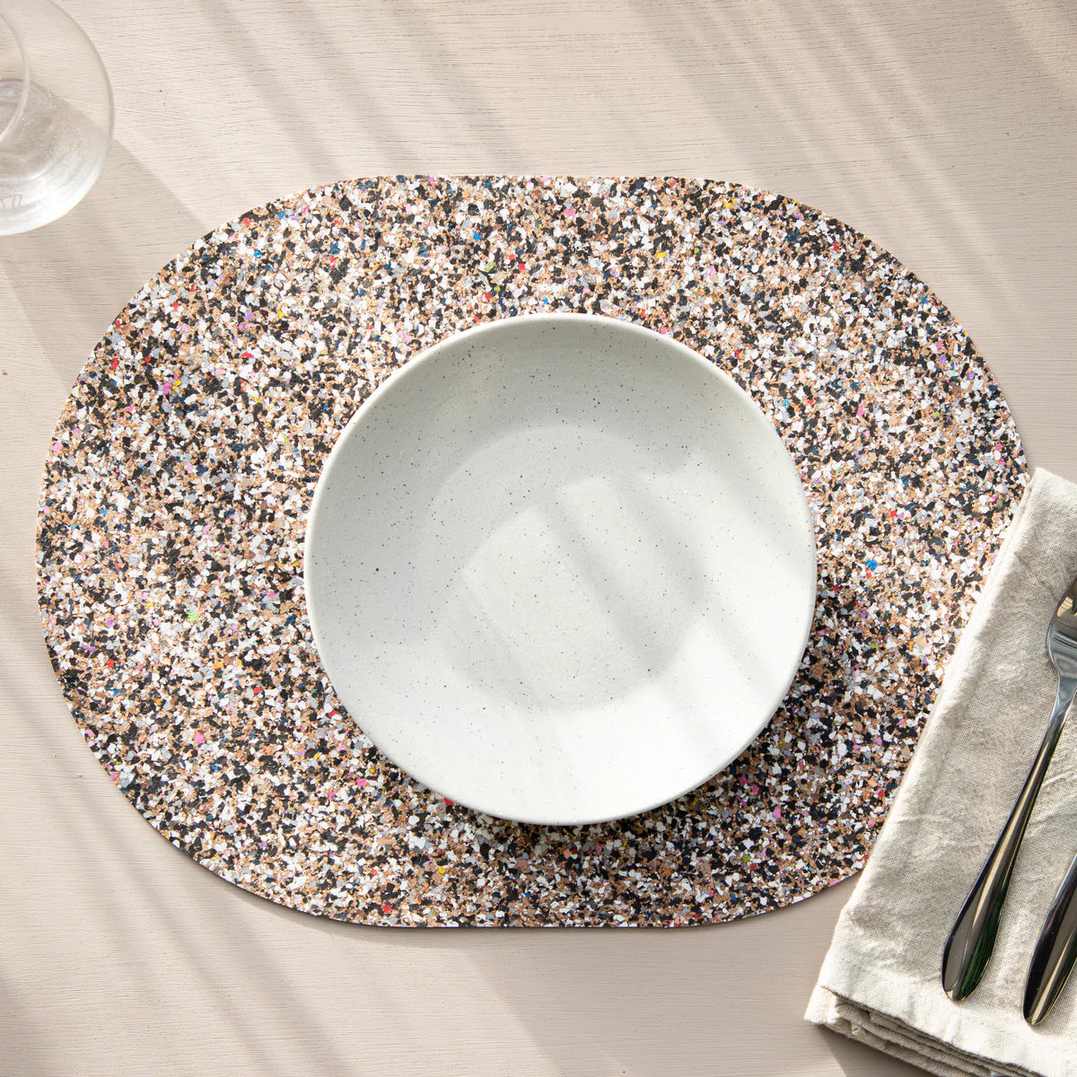 Beach Clean Placemats Oval- Set of 4