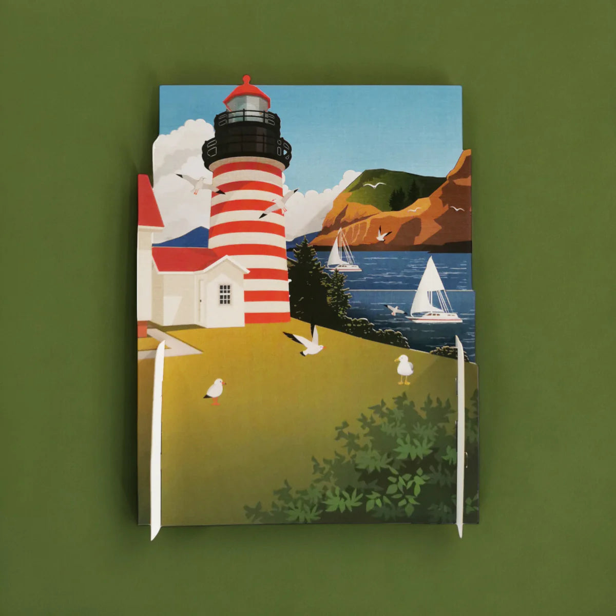 Pop Up Card Lighthouse