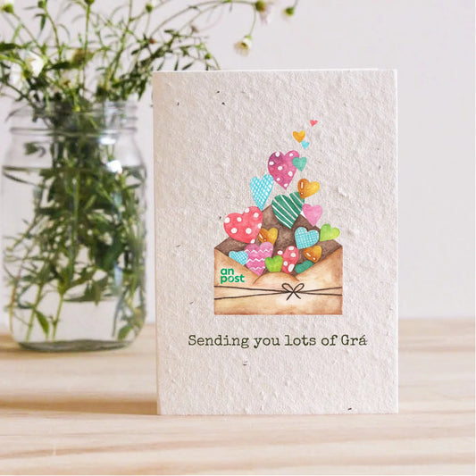 Sending You Lots of Grá - Plantable Seed Card