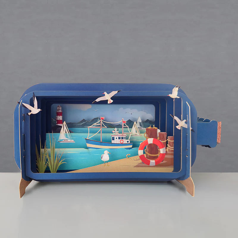 Harbour Pop Up card