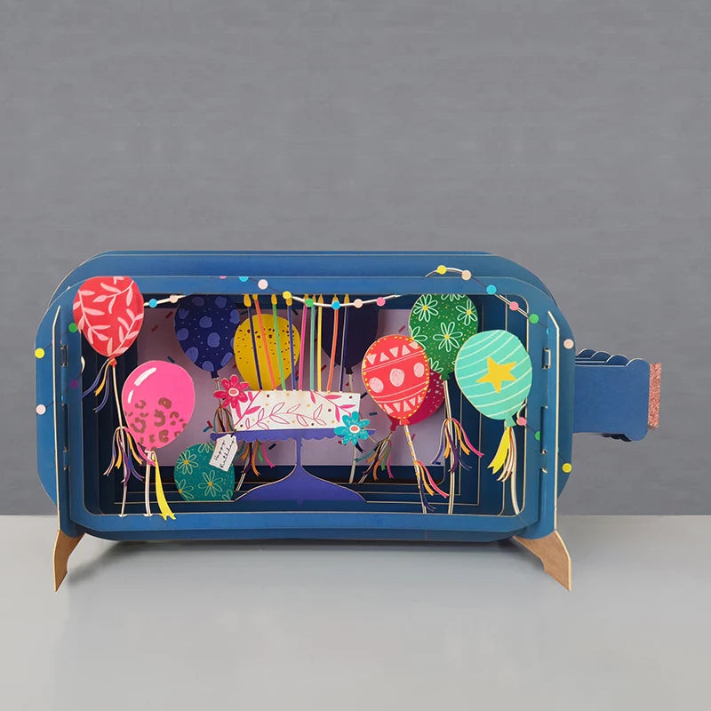 Birthday Cake - Pop Up Card