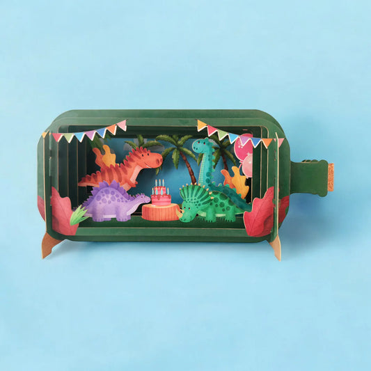 Dinosaur Party - Pop Up Card