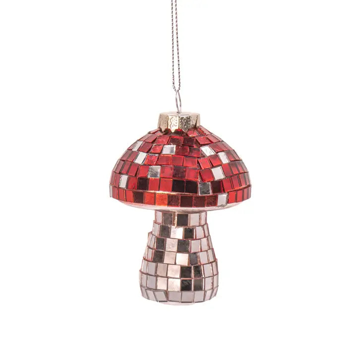 Mushroom Mirror Bauble