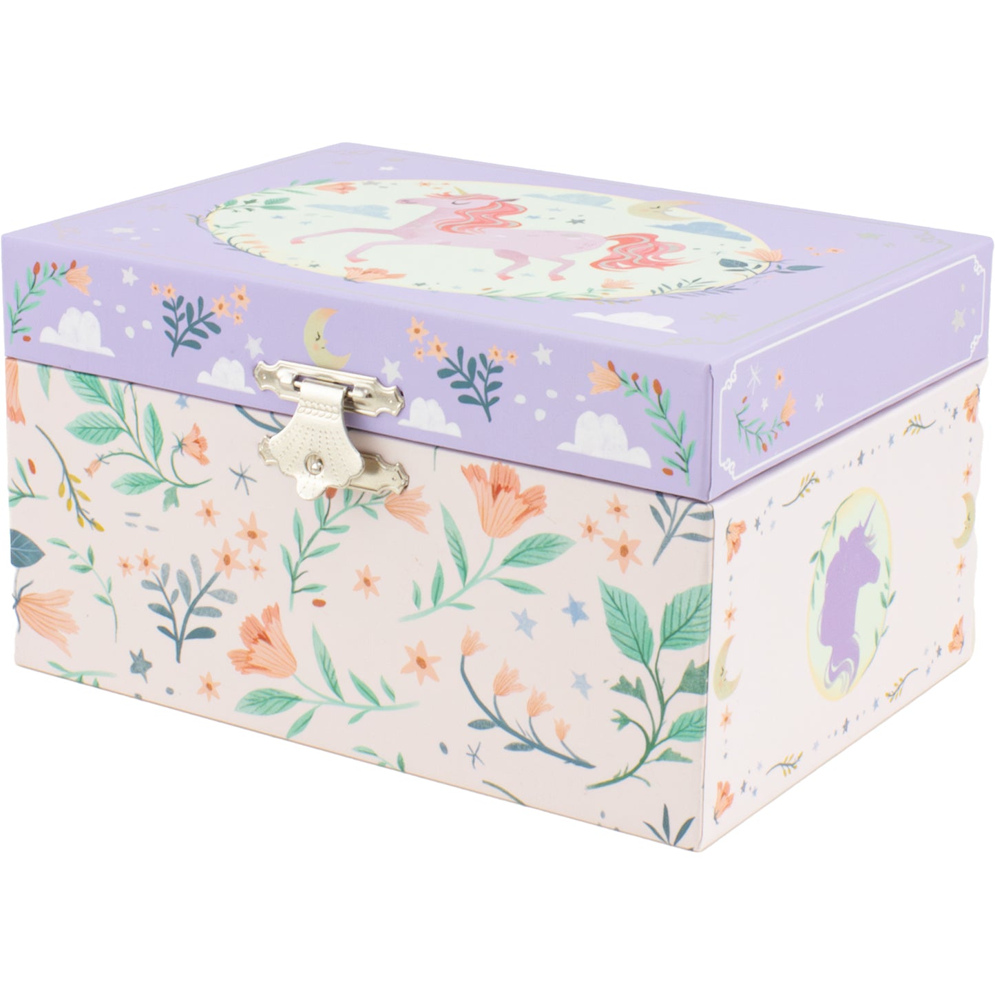 Lilac Unicorn Musical Jewellery Box