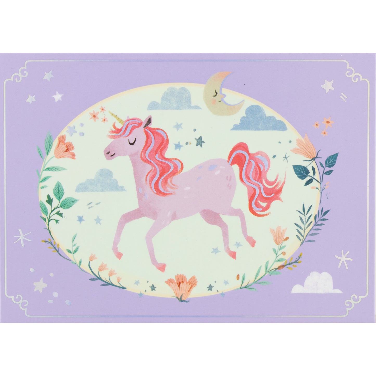 Lilac Unicorn Musical Jewellery Box