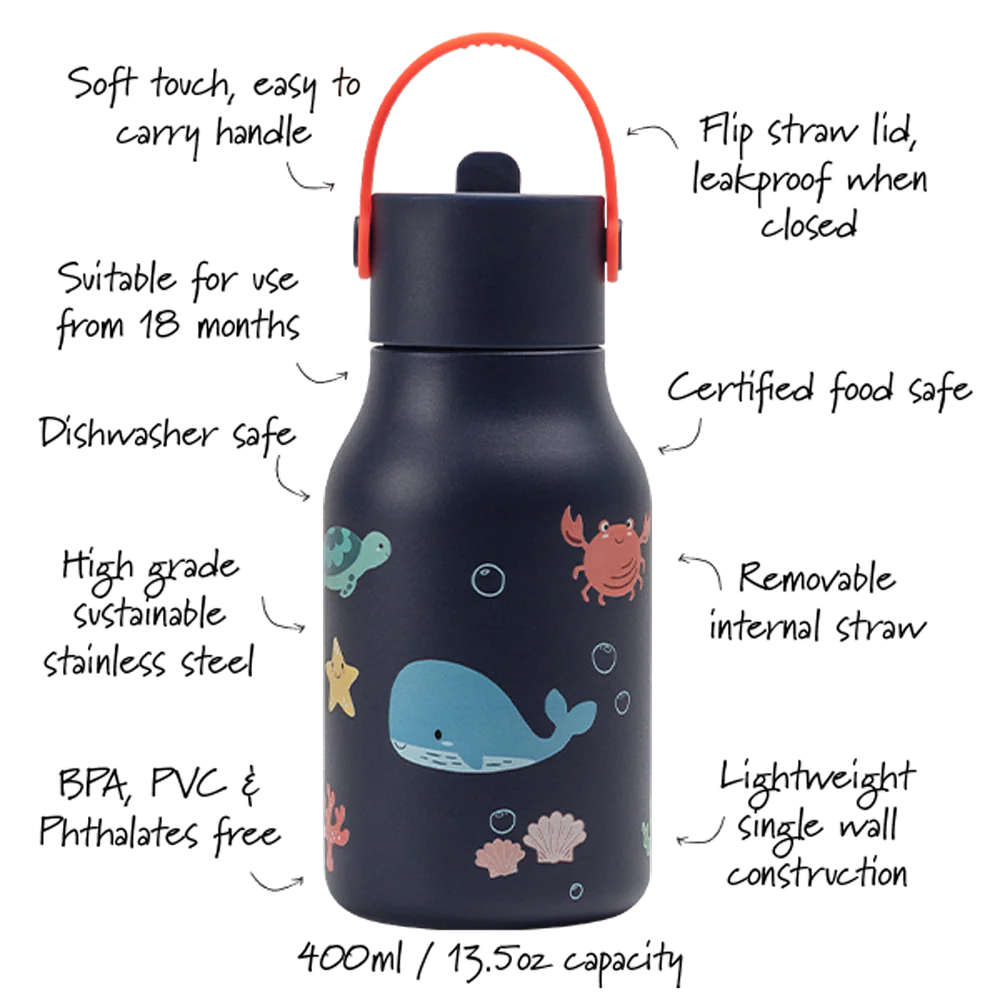 Ocean Water Bottle 400ml/14oz
