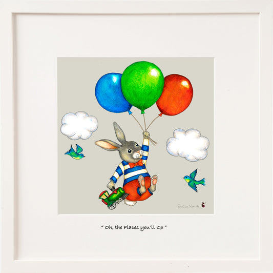 Oh The Places You'll Go Mini Framed Print