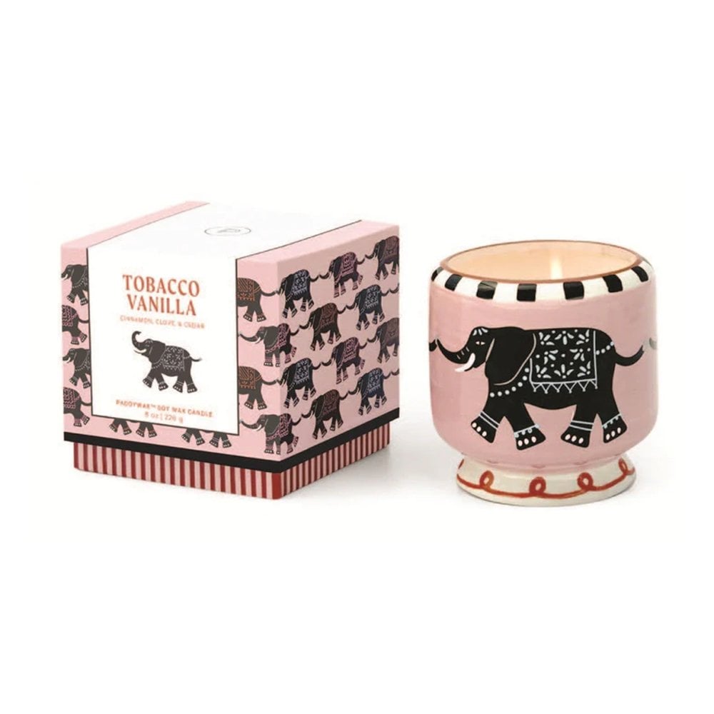 Paddywax Elephant Tobacco Vanilla Soy Wax Candle