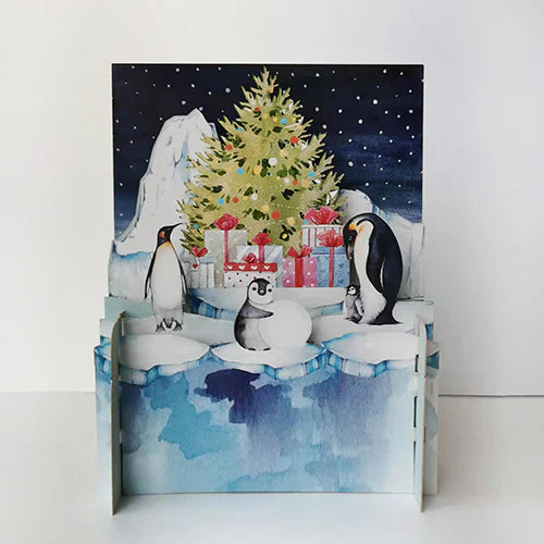 Pop Up Card Christmas Iceberg