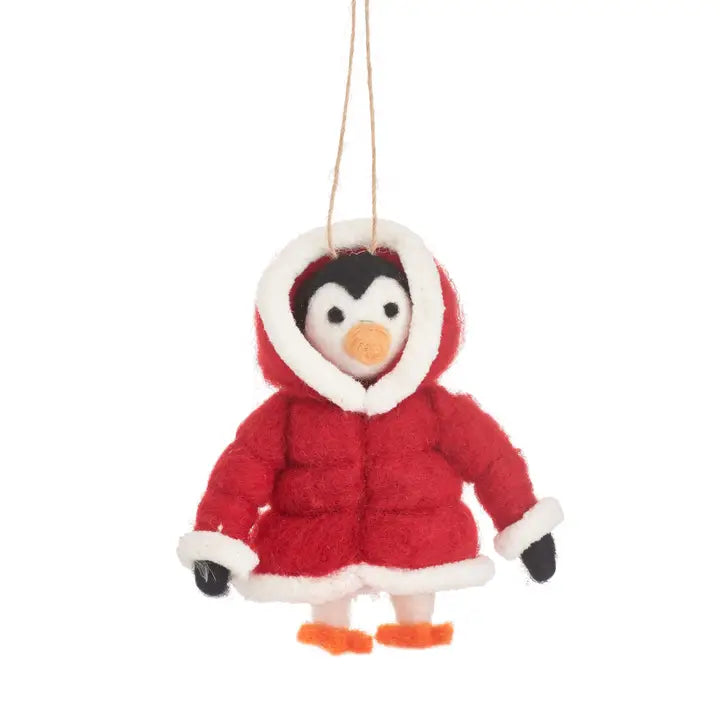 Penguin in Puffer Jacket Puffer Jacket