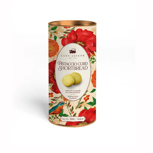 Pistaccio Curd Shortbread