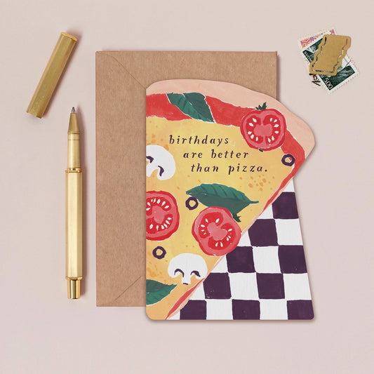 Pizza Slice Birthday Card