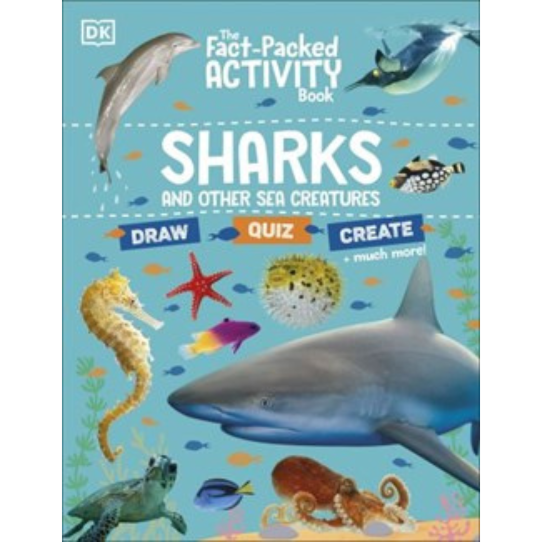 Sharks And Other Sea Creatures Activity Book