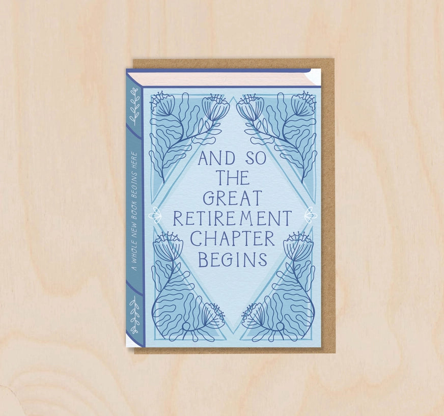 The Great Retirement Chapter - Two For Joy Illustration Card