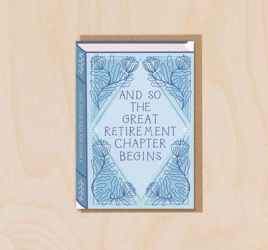 The Great Retirement Chapter - Two For Joy Illustration Card