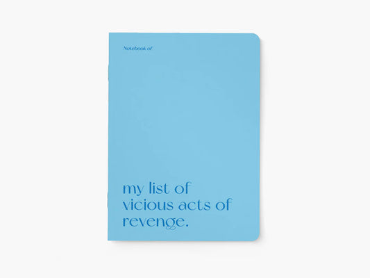 Vicious Acts Of Revenge Notebook