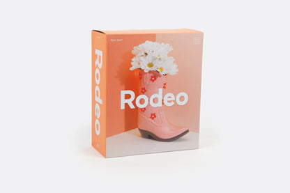 Rodeo Cowboy Boot Vase