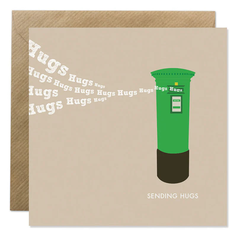 Sending Hugs - Bold Bunny Card