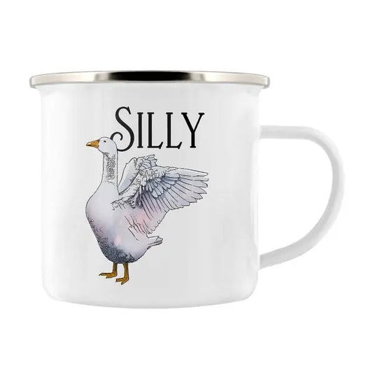 Silly Goose - Enamel Mug