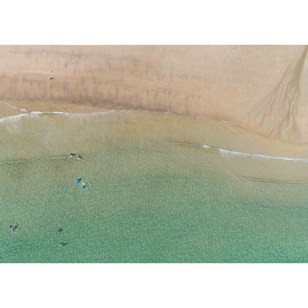 The Cure, Red Strand - A3 Aerial Photo Print