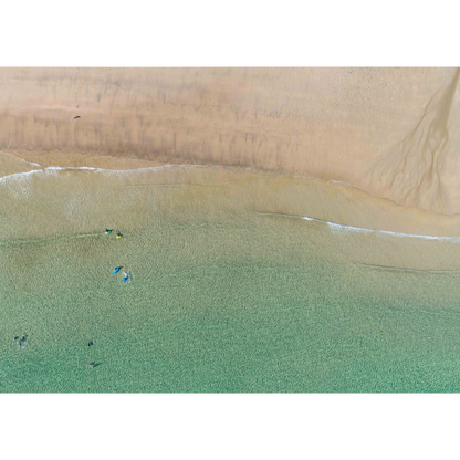 The Cure, Red Strand - A3 Aerial Photo Print