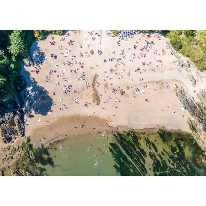 Sunny Daze, Myrtleville Beach - A3 Aerial Photo Print