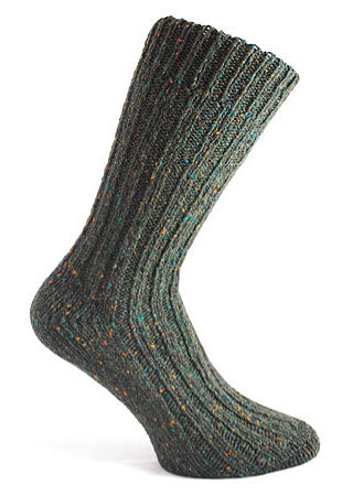 Donegal Wool Socks Green UK 7 - 11