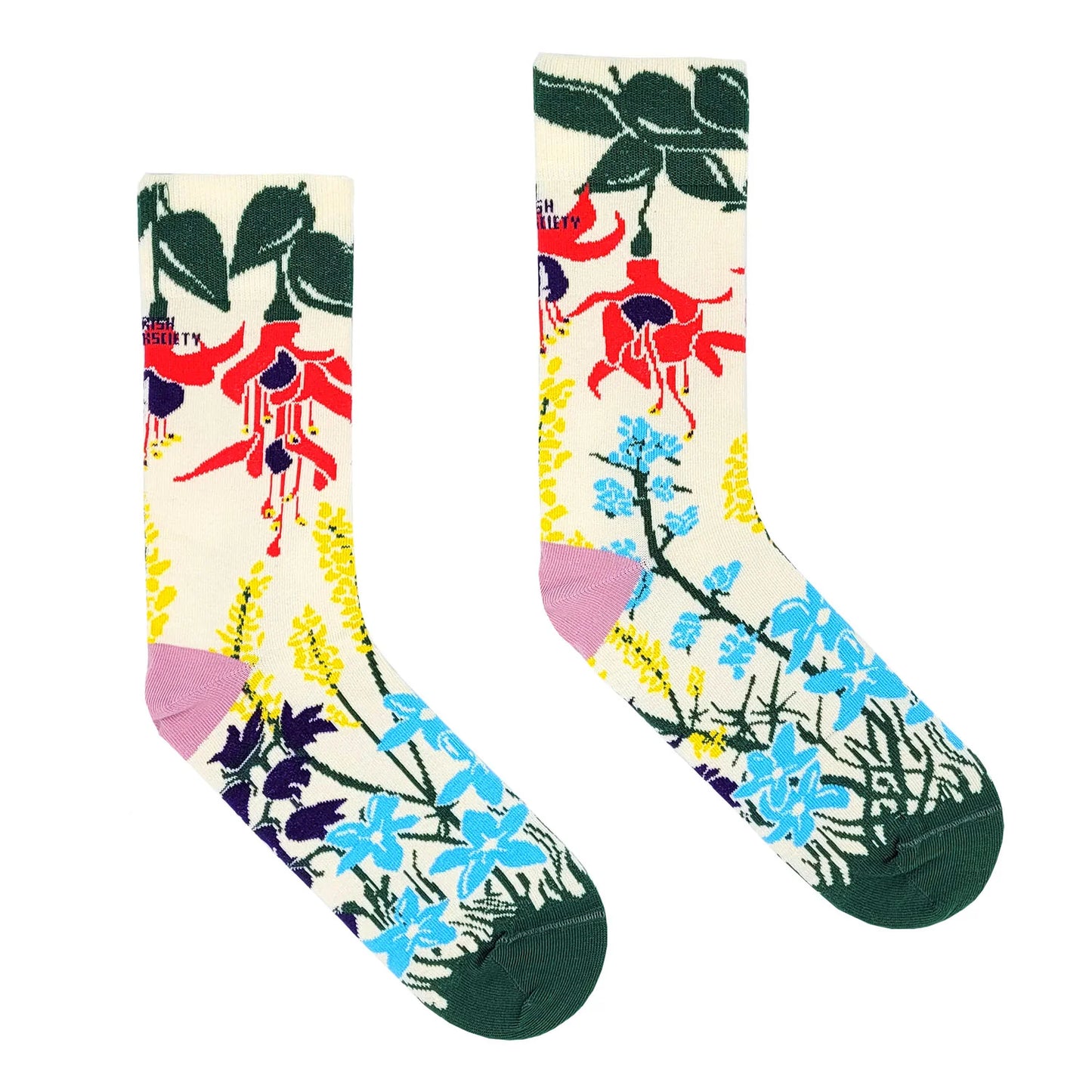 Irish Socksciety Wildflowers 3-7