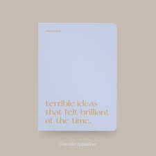 Notebook of: