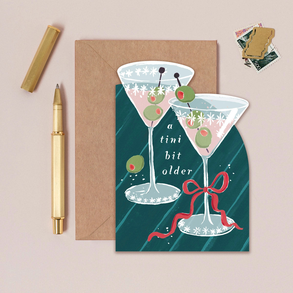 Tini Bit Older Birthday Card