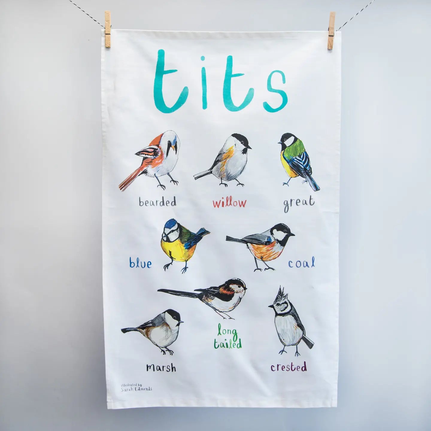 Tits Cotton Tea Towel