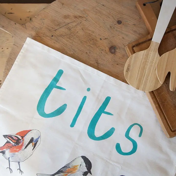 Tits Cotton Tea Towel