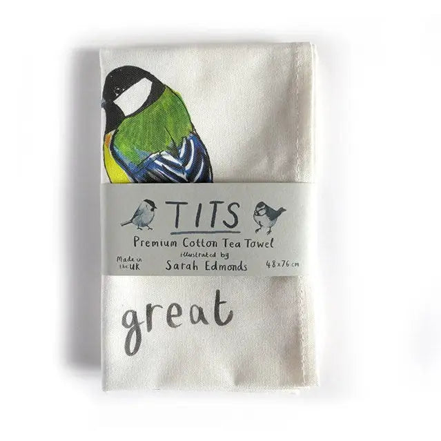Tits Cotton Tea Towel