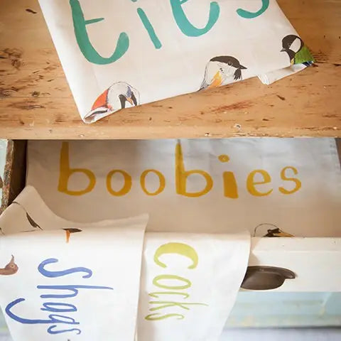 Tits Cotton Tea Towel