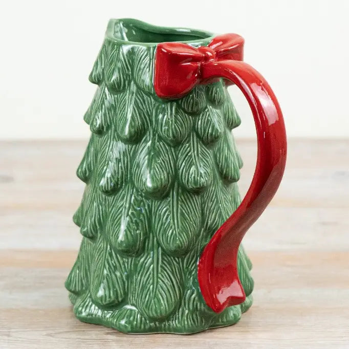 Tree with Bow Handle Jug