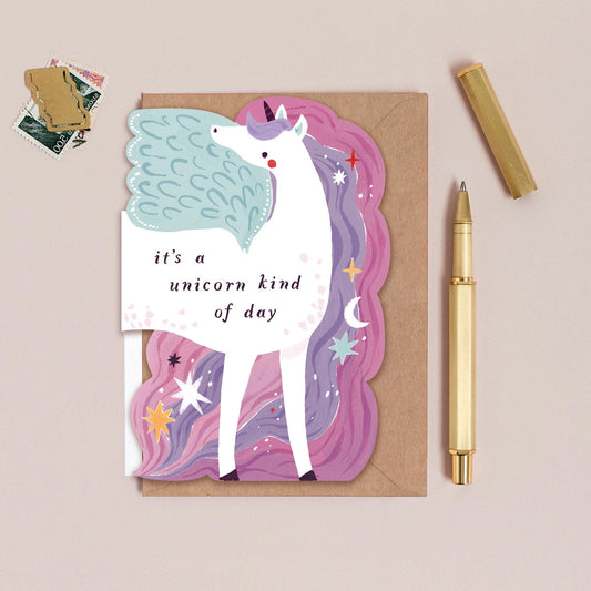 Unicorn Birthday Card