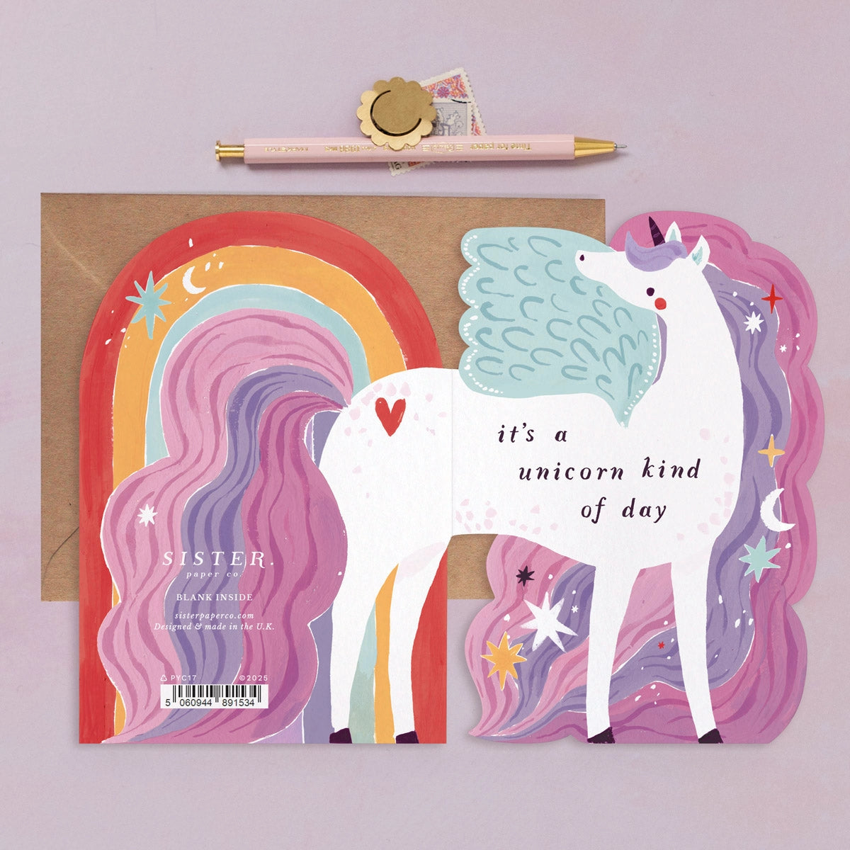 Unicorn Birthday Card