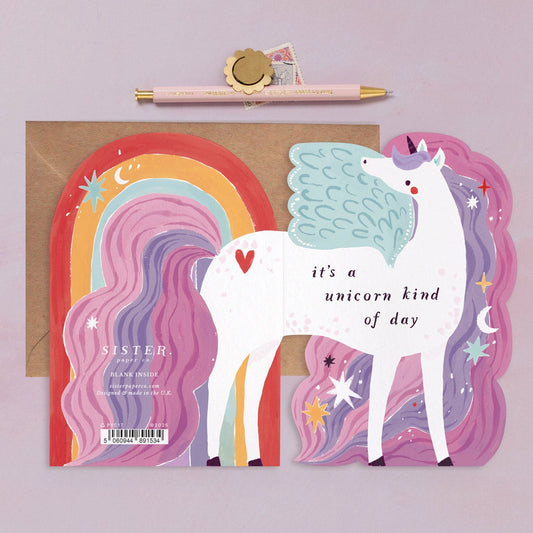 Unicorn Birthday Card