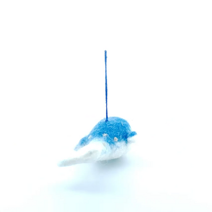 Christmas Decoration Felt Narwhal